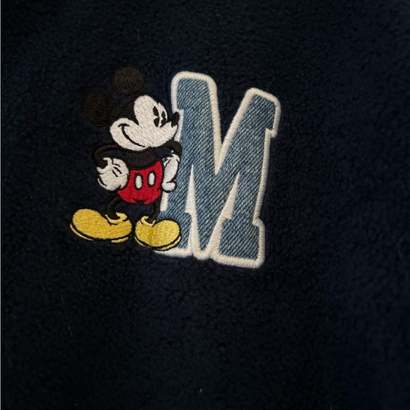 Disney Mickey Mouse Fleece hoodie jacket- full zip with pockets - Extra Large - Picture 4 of 4